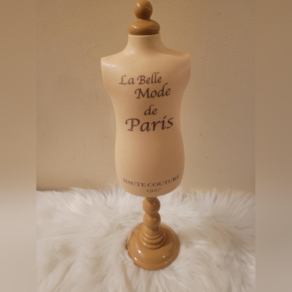 La Belle Mode De Paris Haute Couture Doll Mannequin Stand 1927 Display 16" Tall